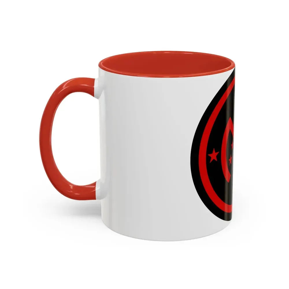 27th Infantry Division SSI (U.S. Army) Accent Coffee Mug - Go Mug Yourself