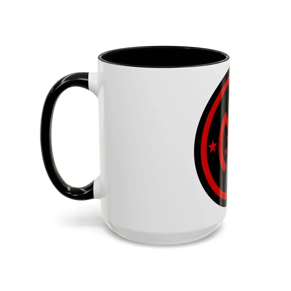 27th Infantry Division SSI (U.S. Army) Accent Coffee Mug - Go Mug Yourself