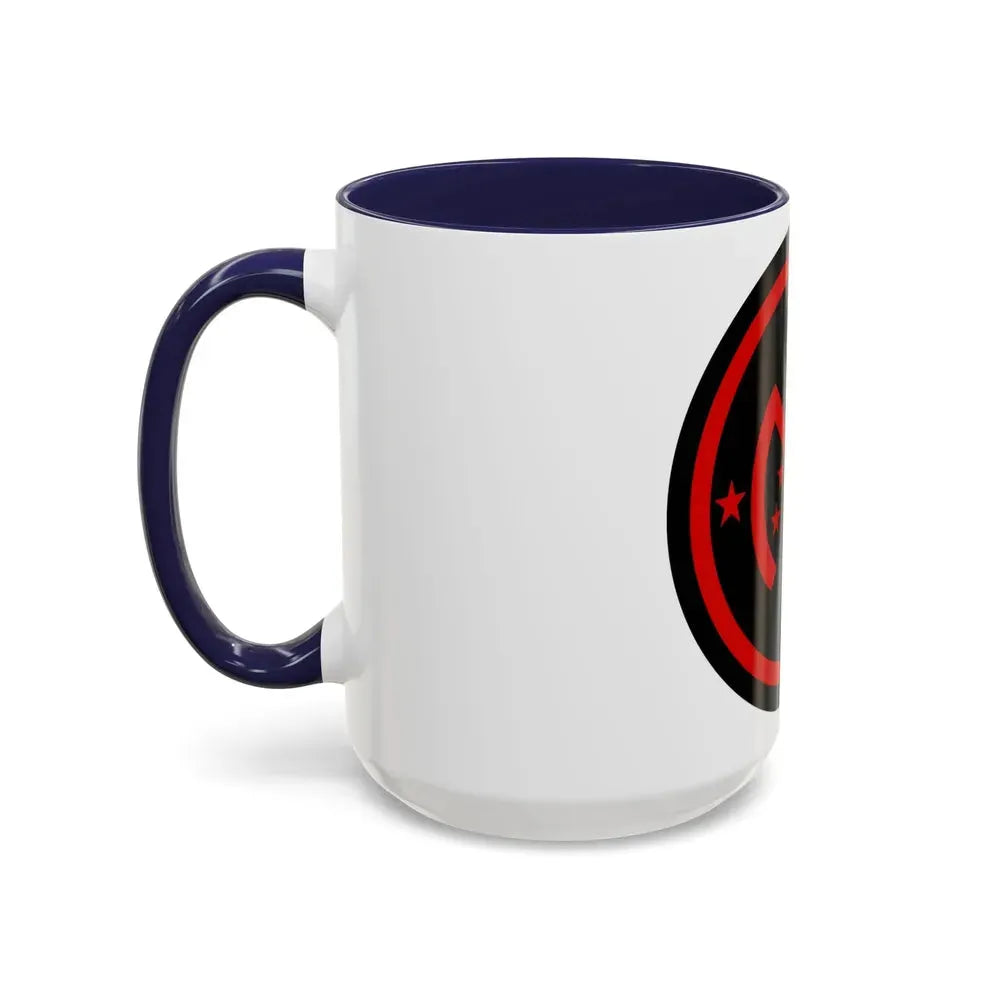 27th Infantry Division SSI (U.S. Army) Accent Coffee Mug - Go Mug Yourself