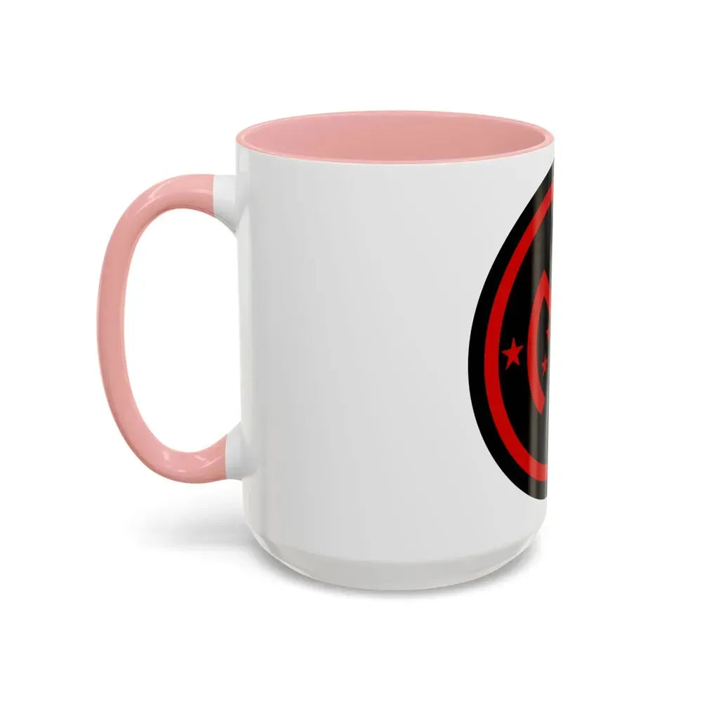 27th Infantry Division SSI (U.S. Army) Accent Coffee Mug - Go Mug Yourself