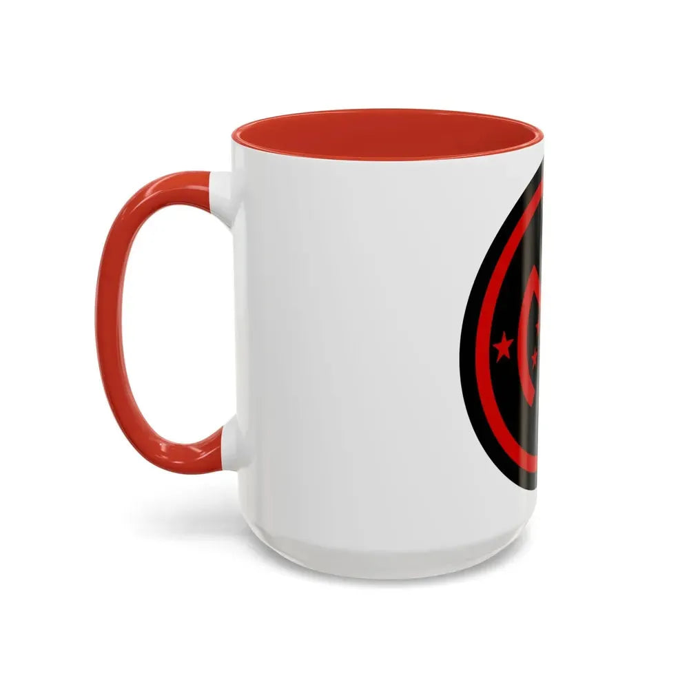 27th Infantry Division SSI (U.S. Army) Accent Coffee Mug - Go Mug Yourself