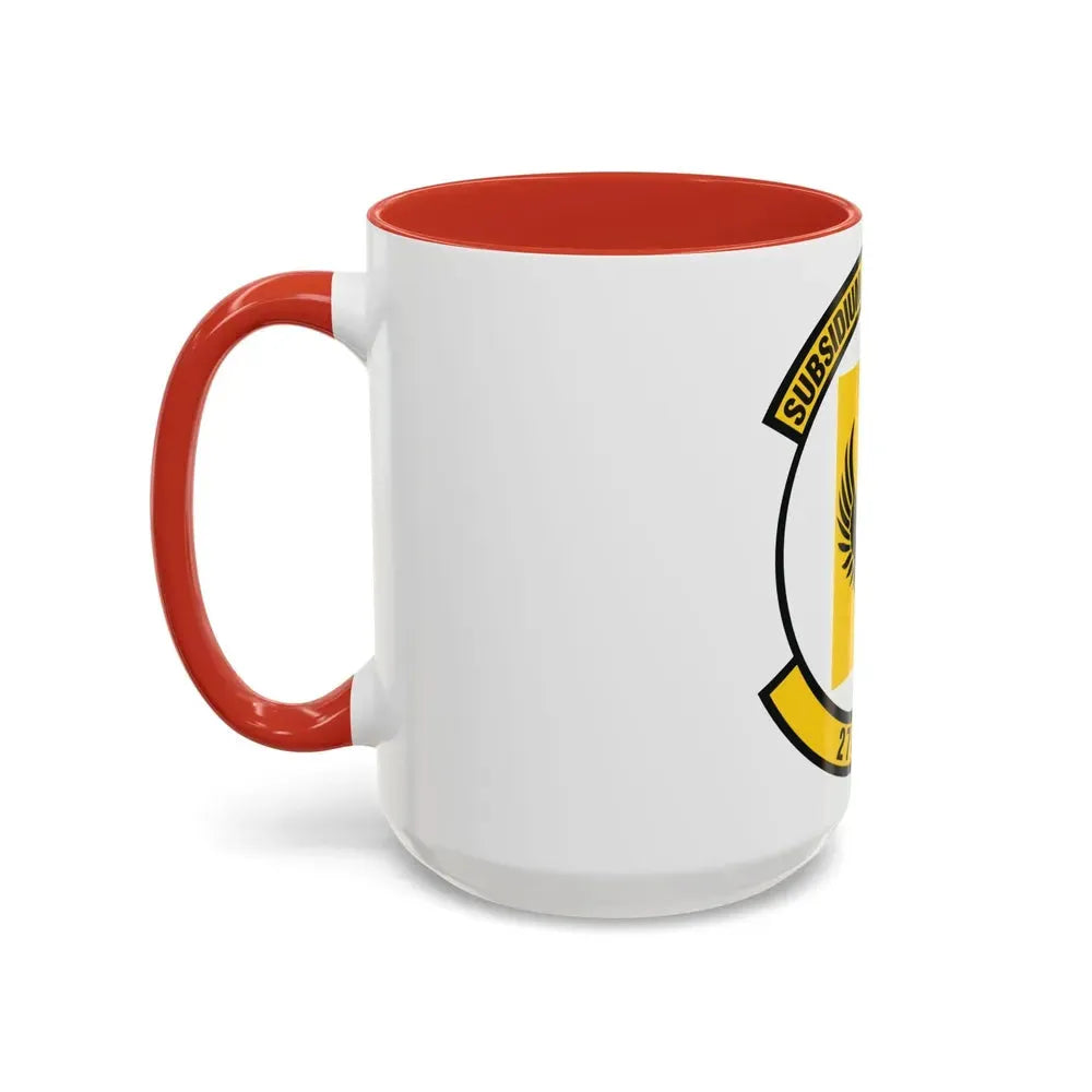 27th Special Operations Force Support Squadron (U.S. Air Force) Accent Coffee Mug - Go Mug Yourself