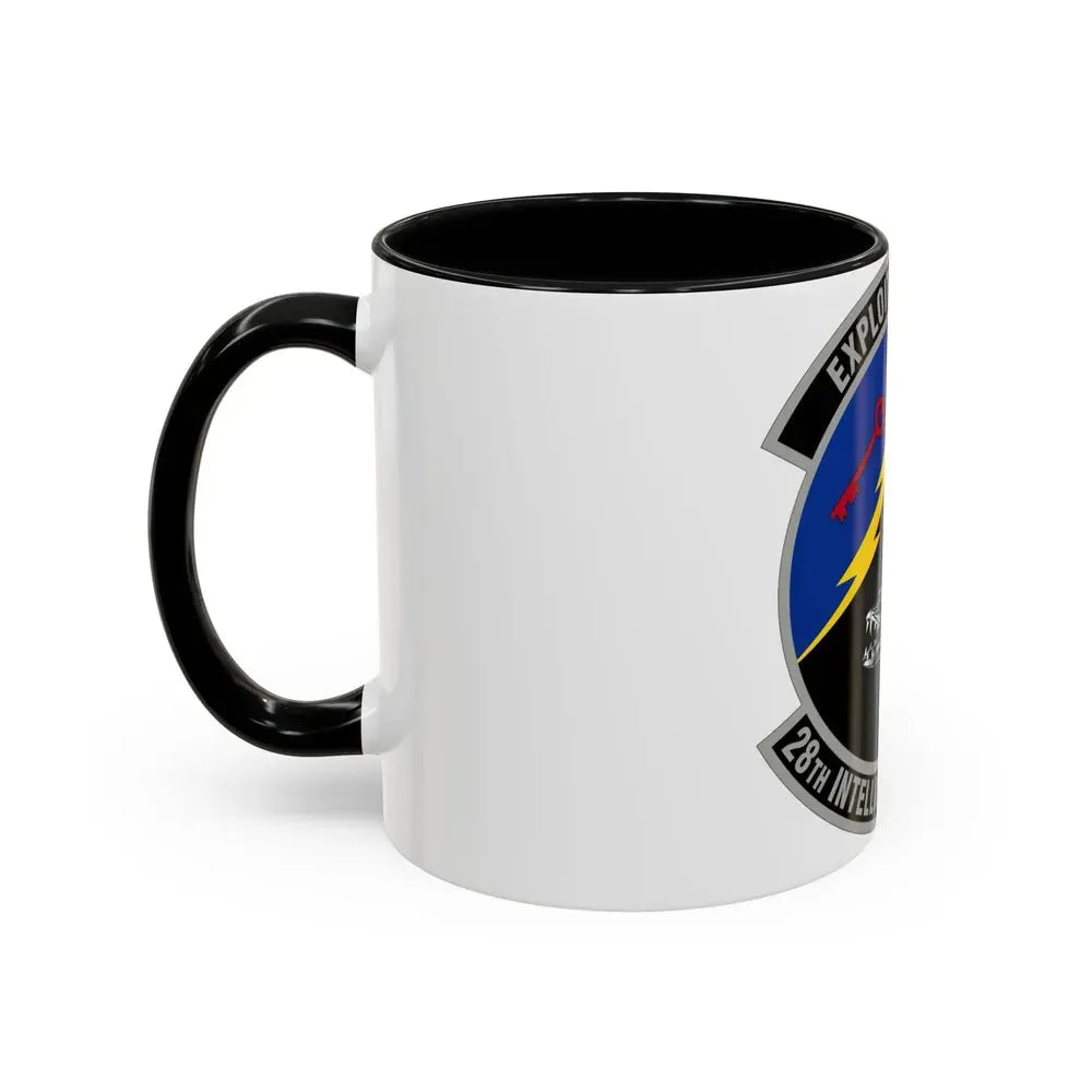 28 Intelligence Squadron AFRC (U.S. Air Force) Accent Coffee Mug - Go Mug Yourself