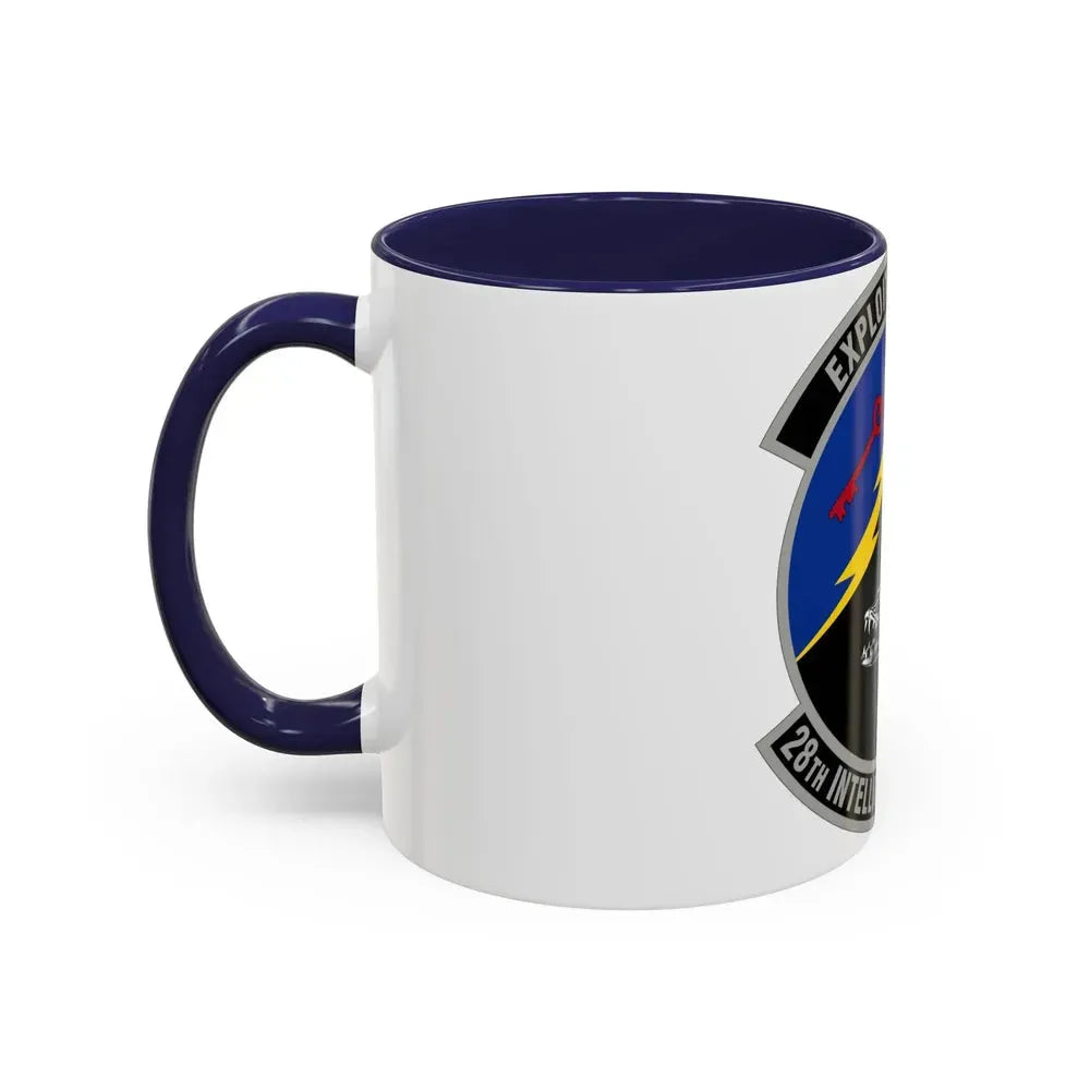 28 Intelligence Squadron AFRC (U.S. Air Force) Accent Coffee Mug - Go Mug Yourself