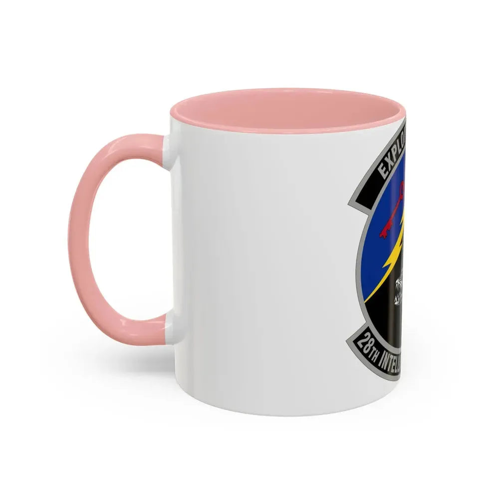 28 Intelligence Squadron AFRC (U.S. Air Force) Accent Coffee Mug - Go Mug Yourself