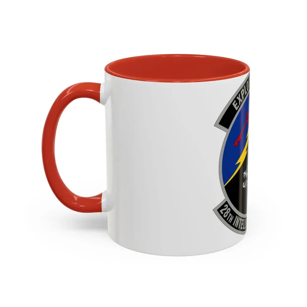 28 Intelligence Squadron AFRC (U.S. Air Force) Accent Coffee Mug - Go Mug Yourself