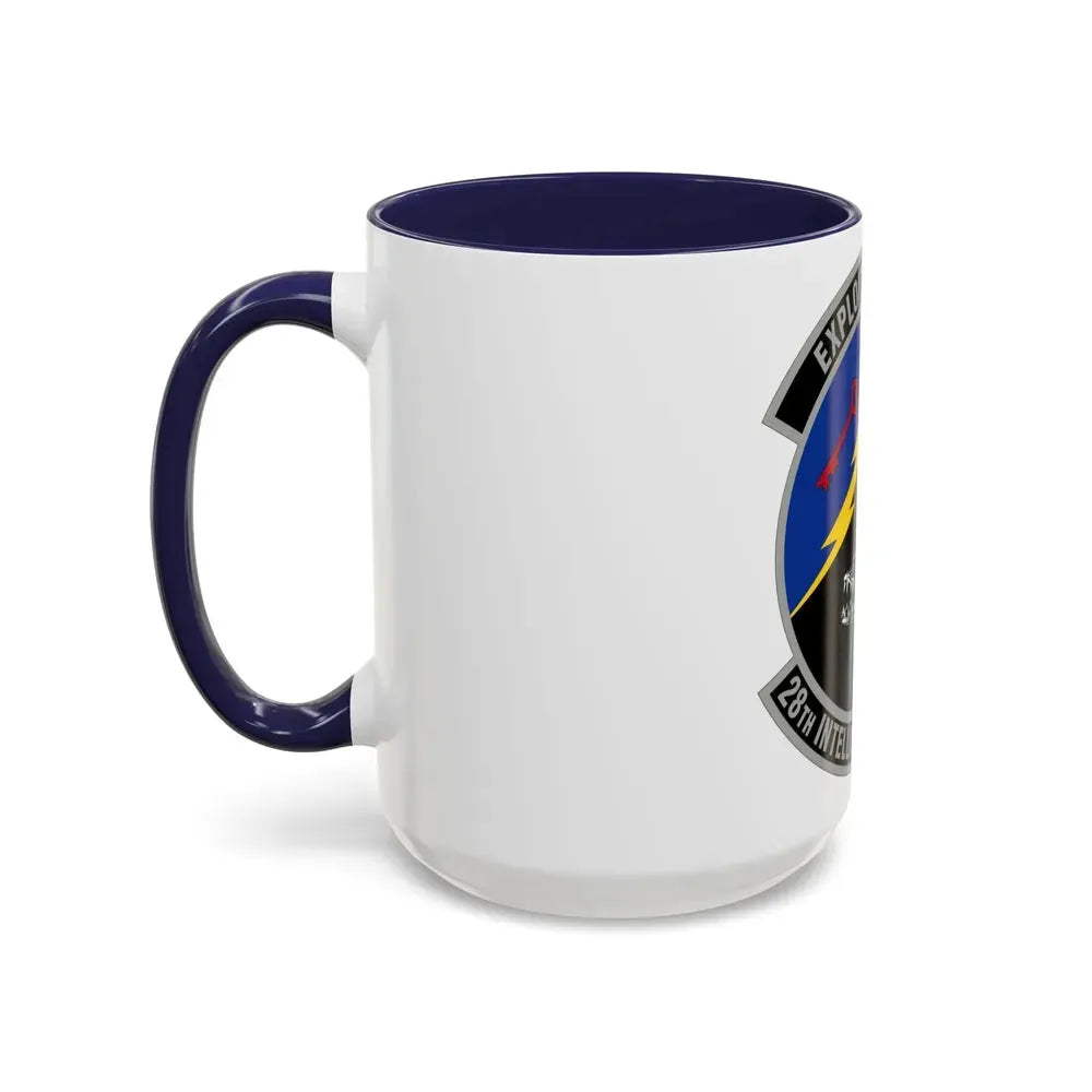 28 Intelligence Squadron AFRC (U.S. Air Force) Accent Coffee Mug - Go Mug Yourself