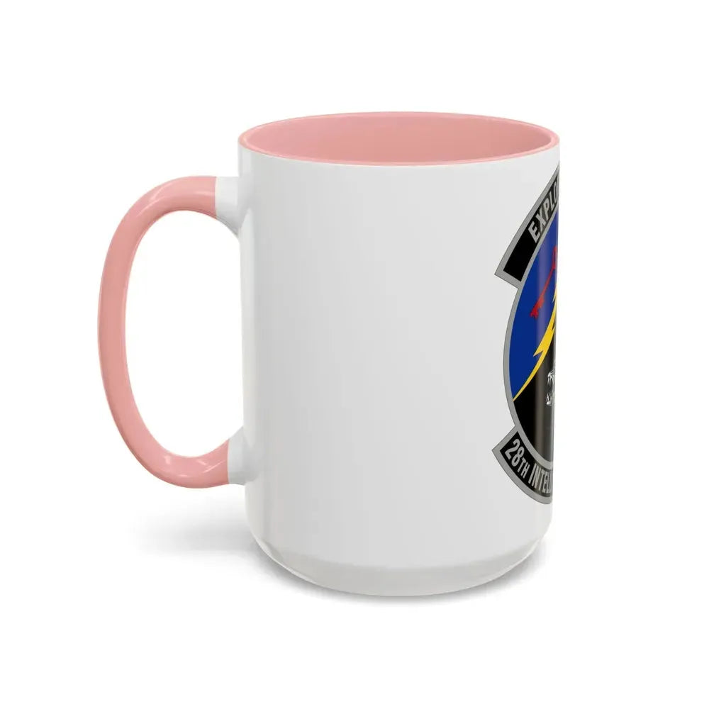 28 Intelligence Squadron AFRC (U.S. Air Force) Accent Coffee Mug - Go Mug Yourself