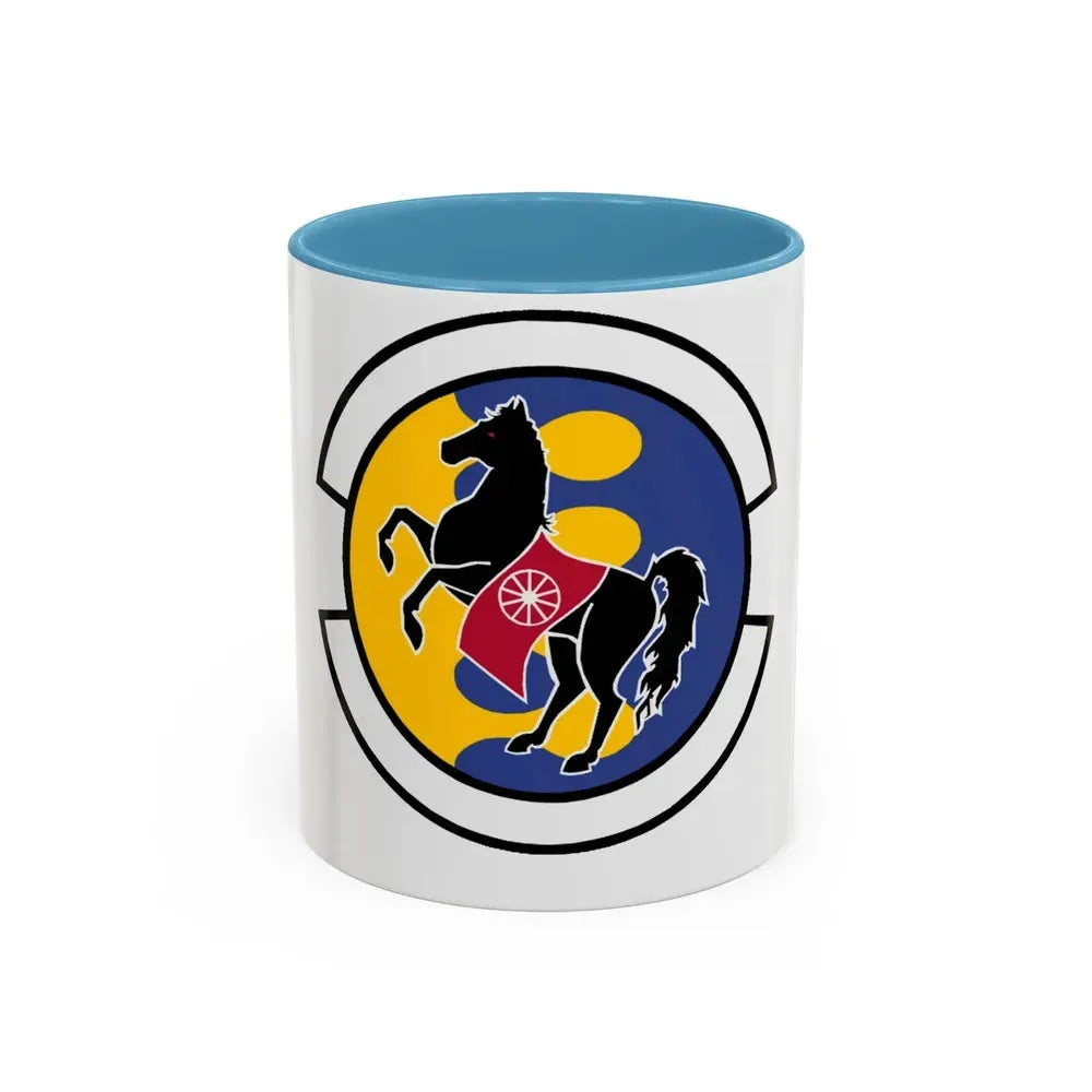 28 Logistics Readiness Squadron ACC (U.S. Air Force) Accent Coffee Mug 11oz Light Blue - Go Mug Yourself