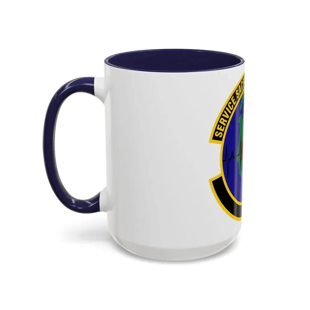 28 Operational Medical Readiness Squadron AFGSC (U.S. Air Force) Accent Coffee Mug - Go Mug Yourself