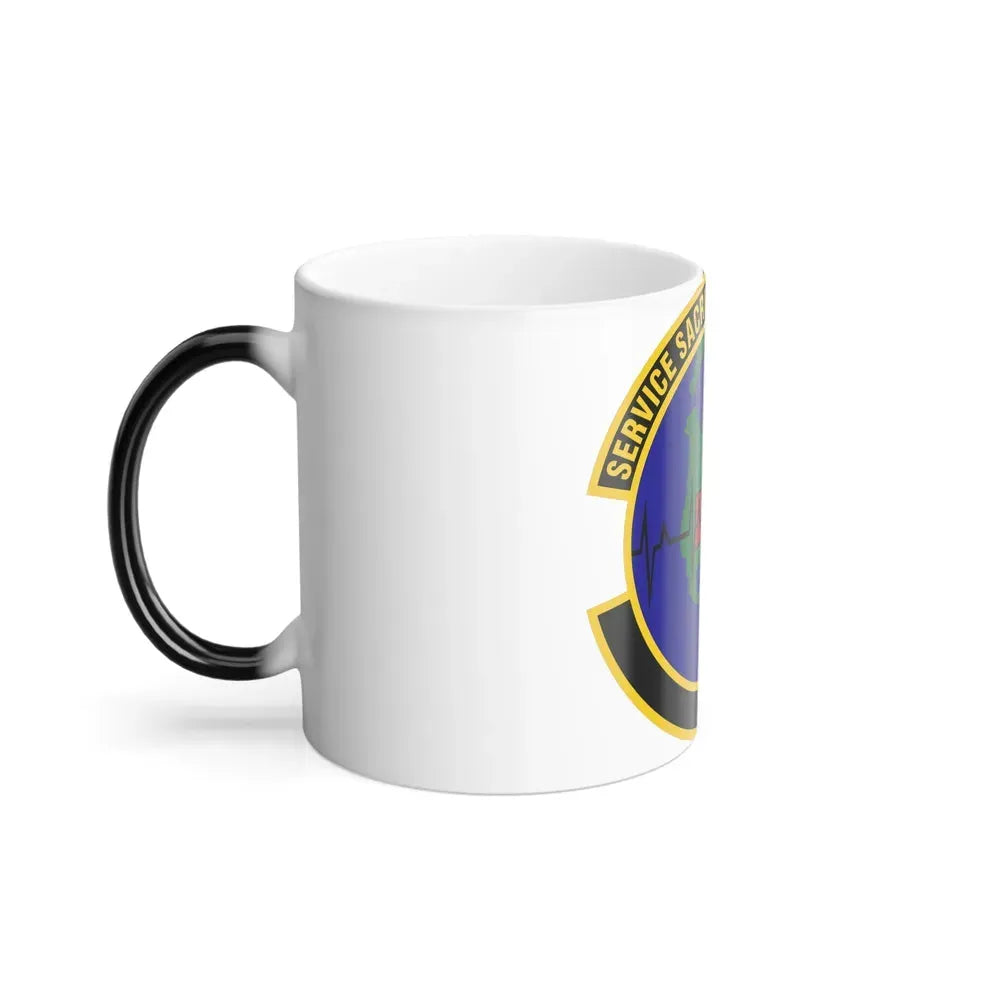 28 Operational Medical Readiness Squadron AFGSC (U.S. Air Force) Color Changing Coffee Mug - Go Mug Yourself