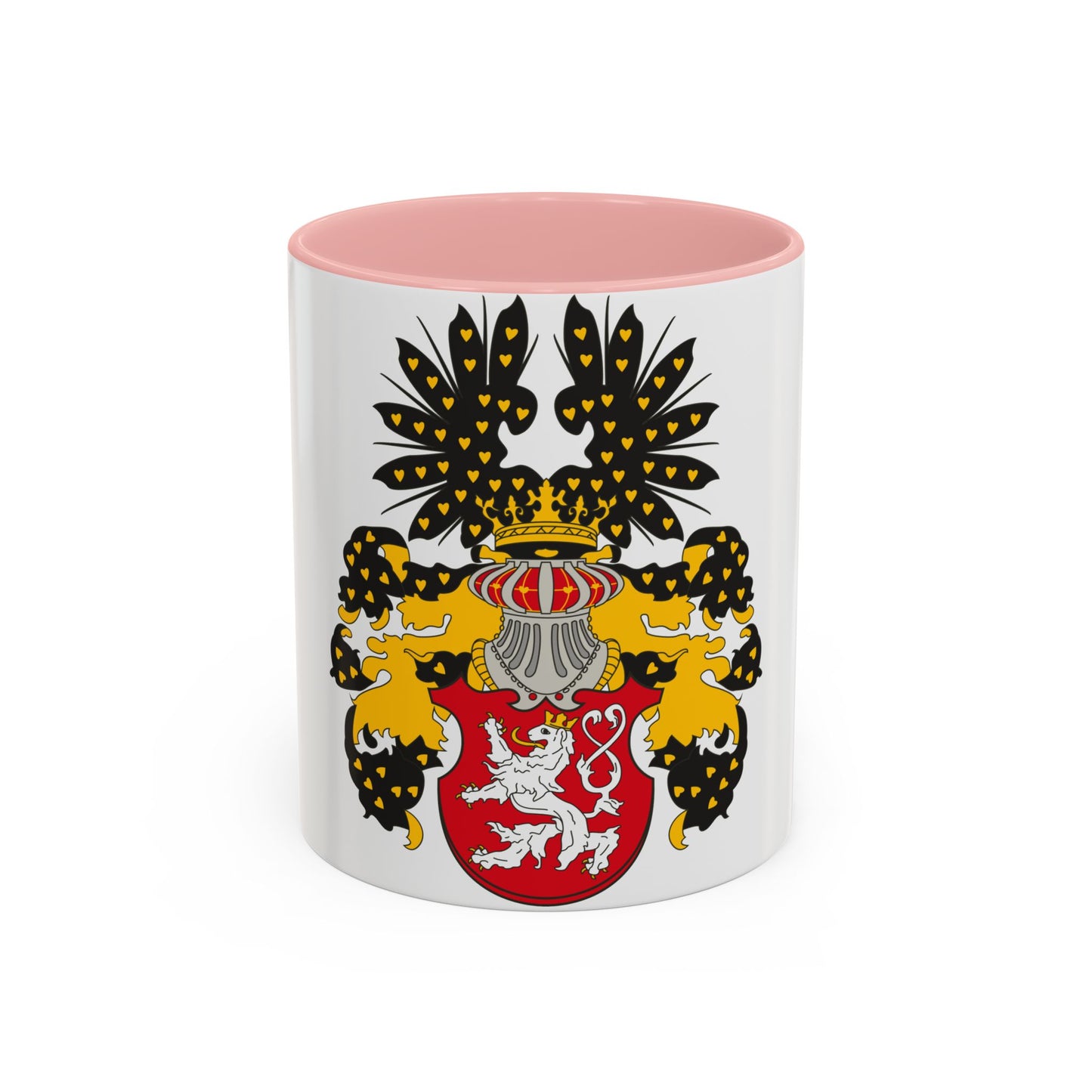 Coat of arms of the Kingdom of Bohemia - Accent Coffee Mug
