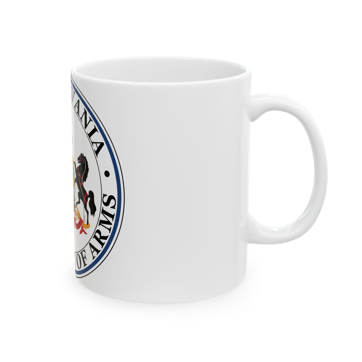 Coat of arms of Pennsylvania - White Coffee Mug