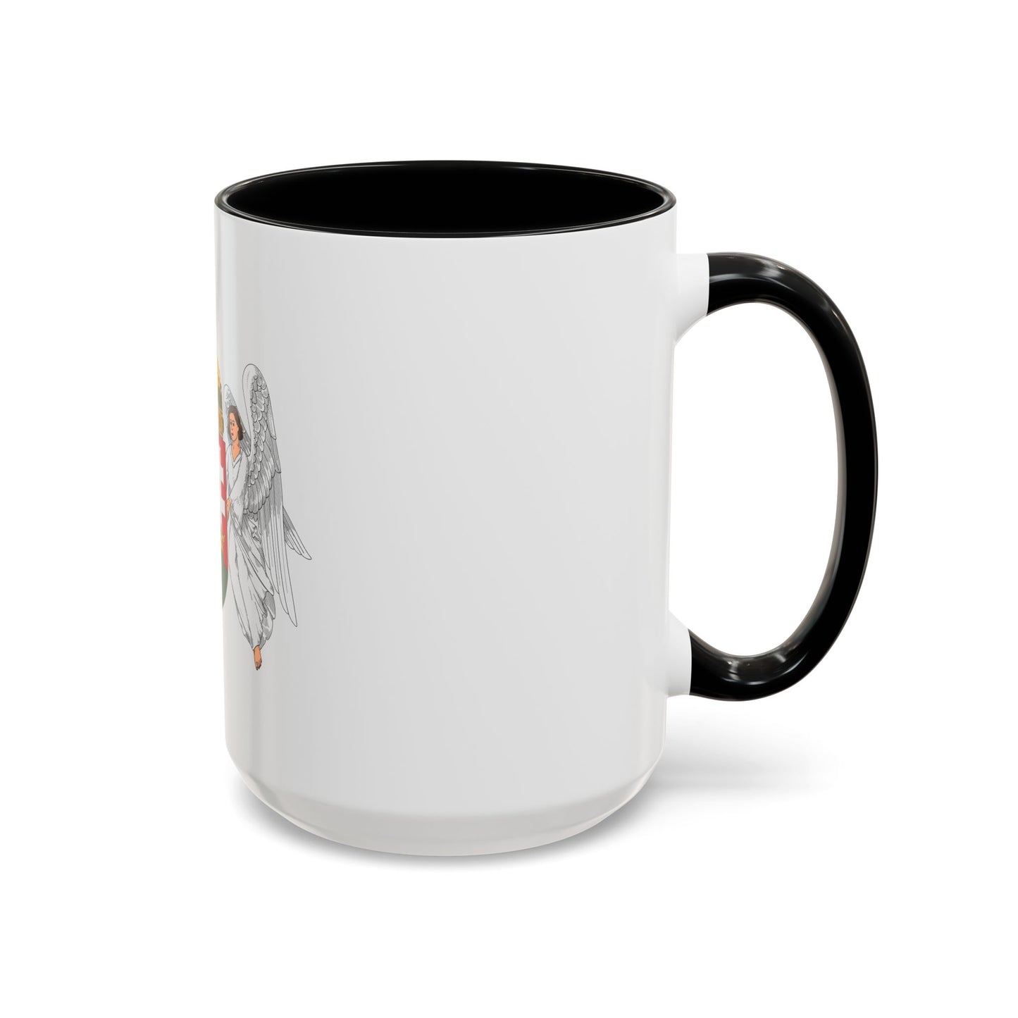 Coat of arms of Hungary (1915-1918, 1919-1946) - Accent Coffee Mug