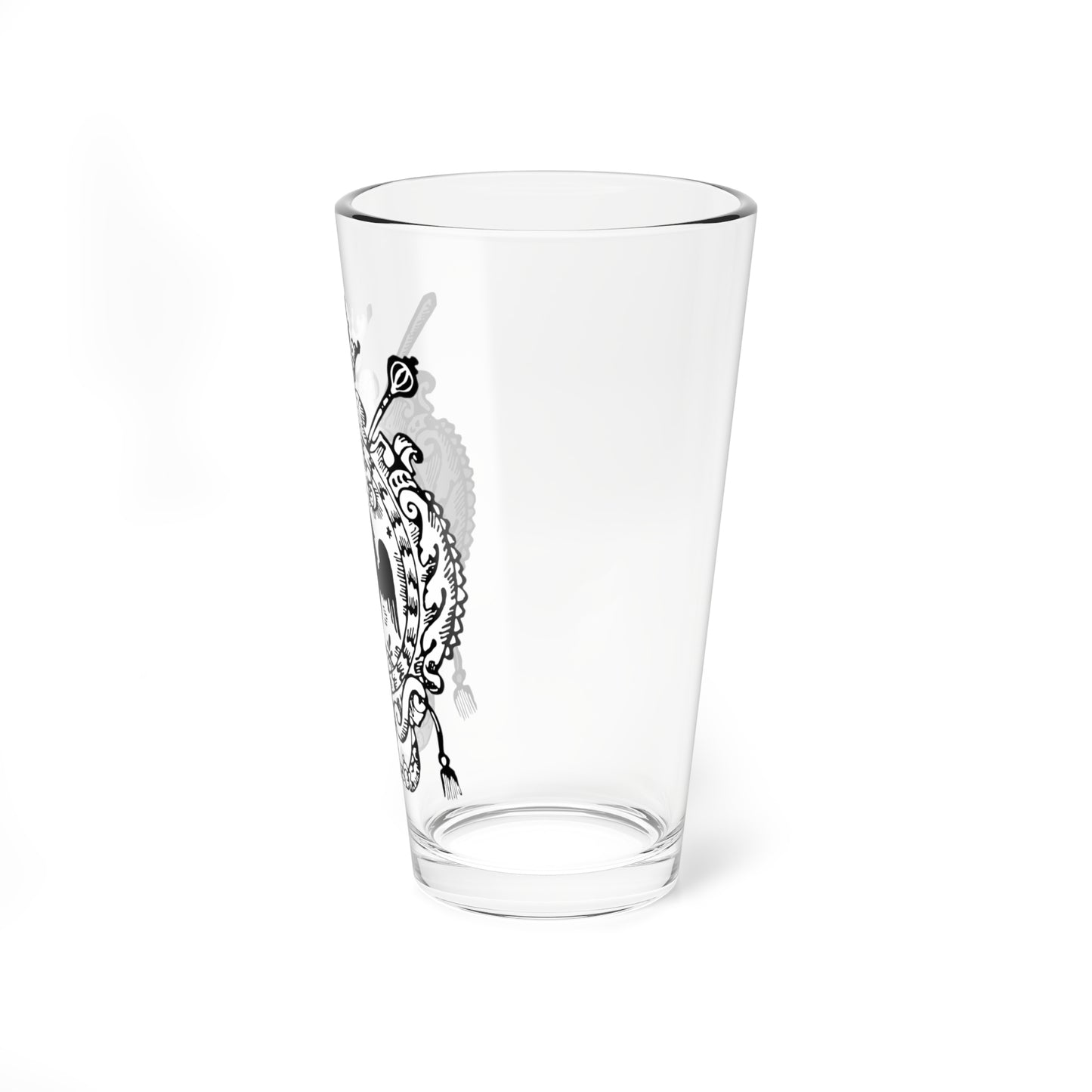Coat of arms of Wallachia 1700 (Oman) (Coat of Arms) Pint Glass 16oz