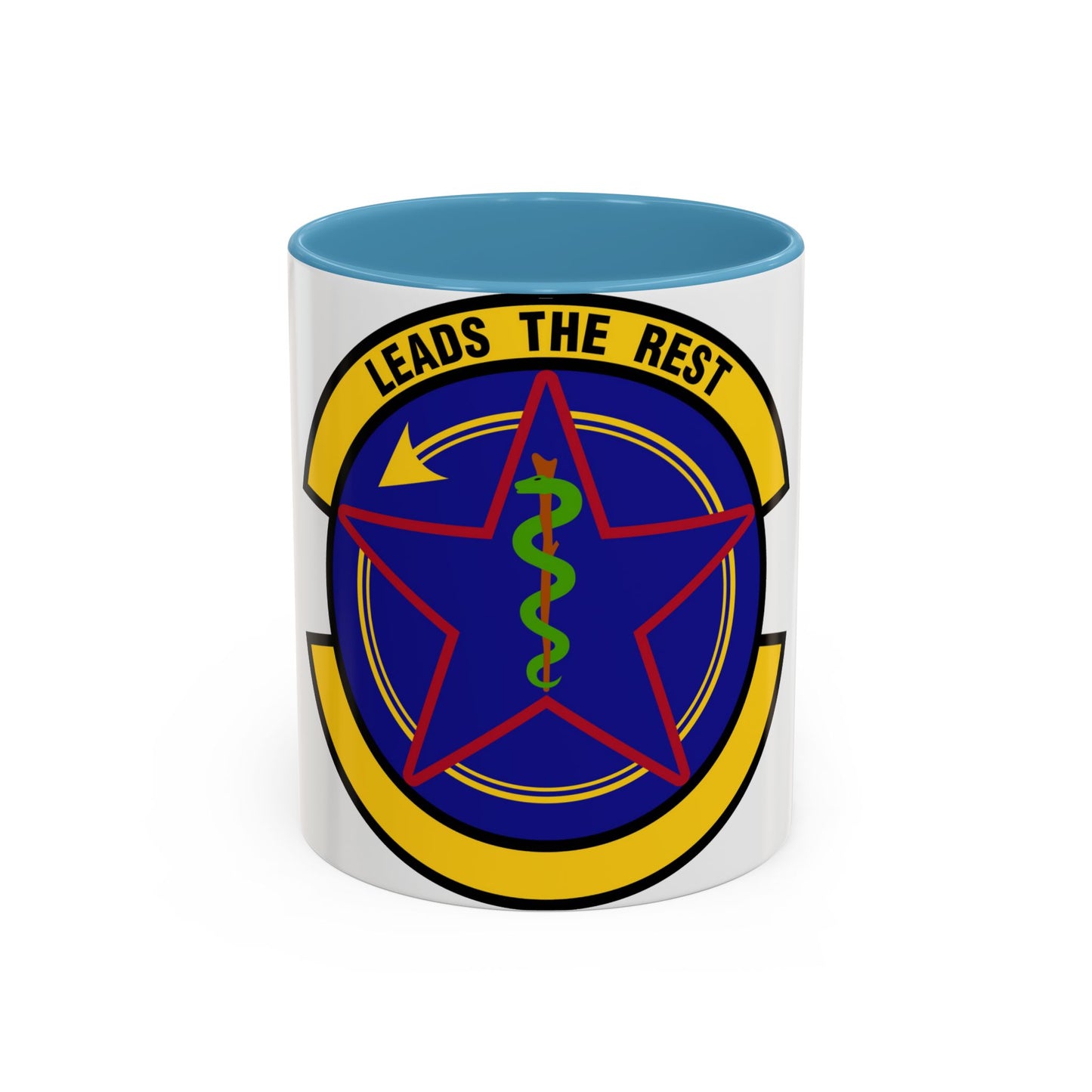 375 Operational Medical Readiness Squadron AMC (U.S. Air Force) Accent Coffee Mug