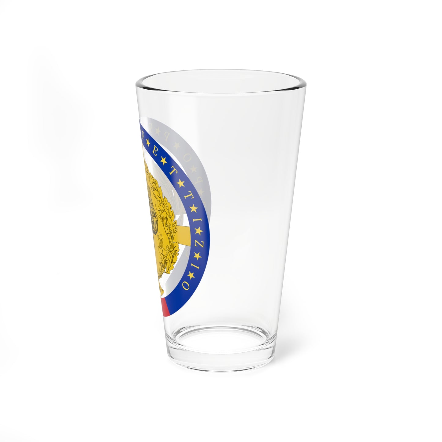 Distintivo corpo prefettizio (Italy) (Coat of Arms) Pint Glass 16oz
