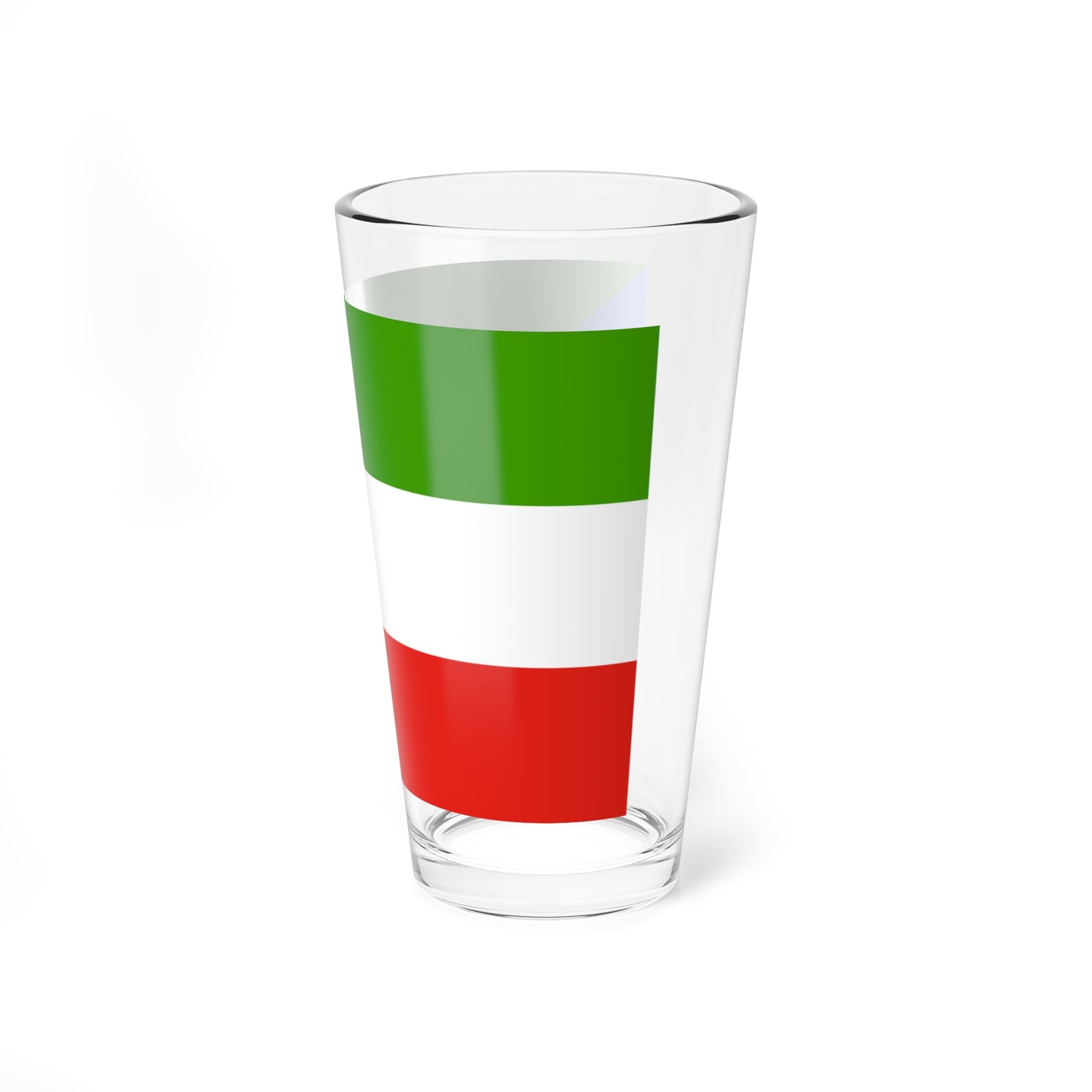Flag of Equatorial Guinea without coat of arms (Equatorial Guinea) Pint Glass 16oz