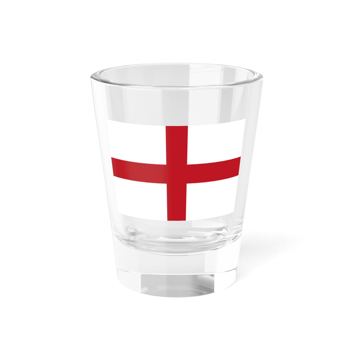Flag of the Province of Genoa (Italy) Shot Glass 1.5oz