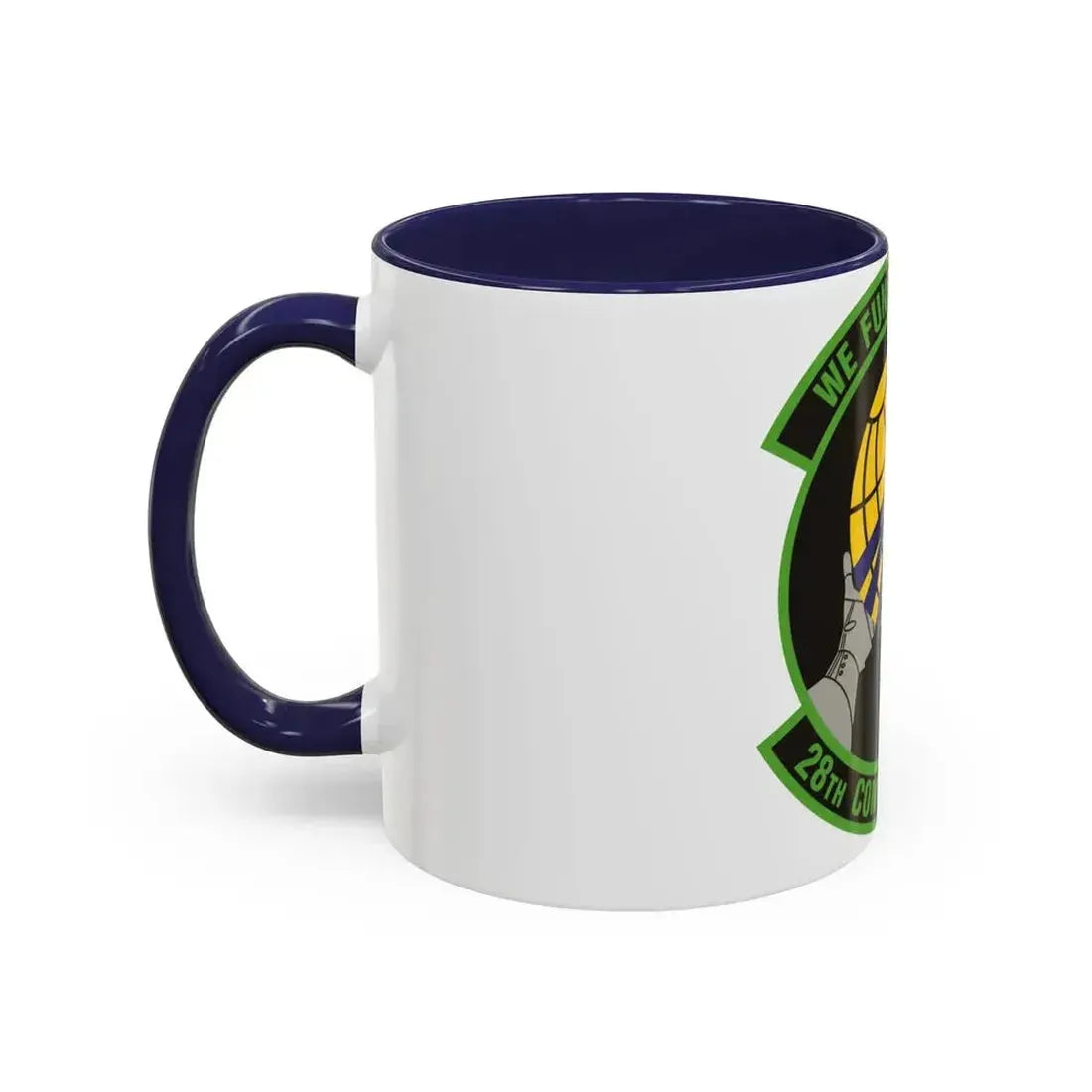 28th Comptroller Squadron (U.S. Air Force) Accent Coffee Mug - Go Mug Yourself