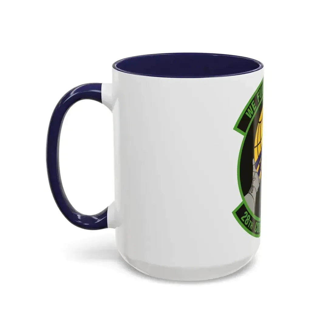 28th Comptroller Squadron (U.S. Air Force) Accent Coffee Mug - Go Mug Yourself