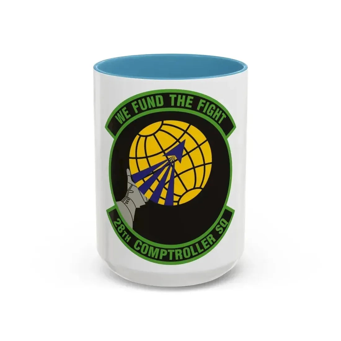 28th Comptroller Squadron (U.S. Air Force) Accent Coffee Mug - Go Mug Yourself