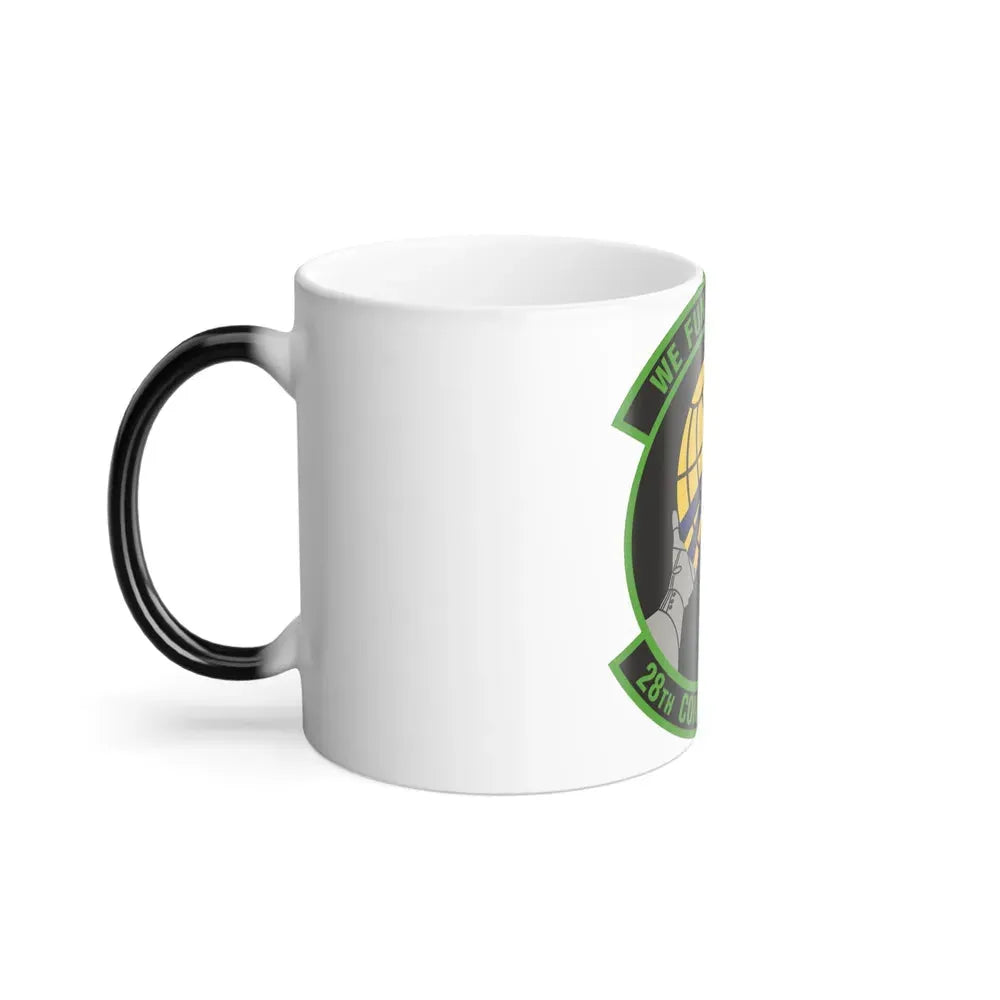 28th Comptroller Squadron (U.S. Air Force) Color Changing Coffee Mug - Go Mug Yourself
