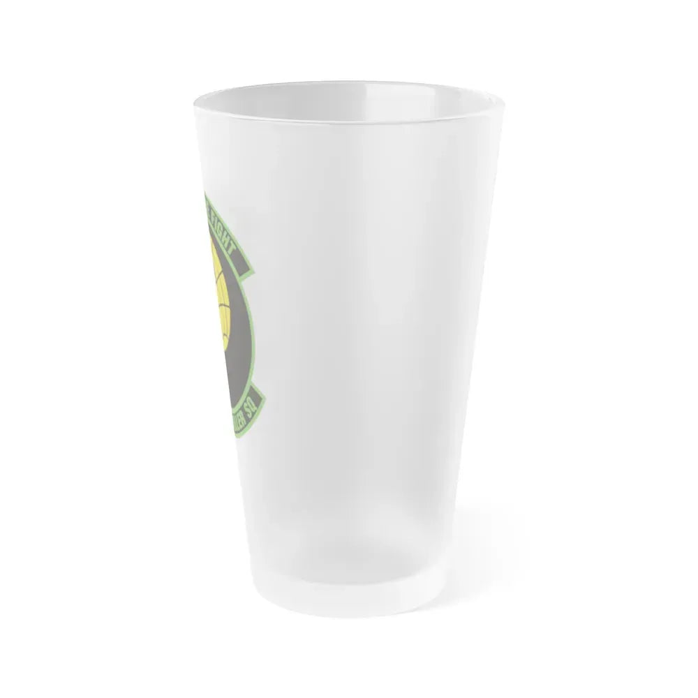 28th Comptroller Squadron (U.S. Air Force) Frosted Pint Glass 16oz - Go Mug Yourself