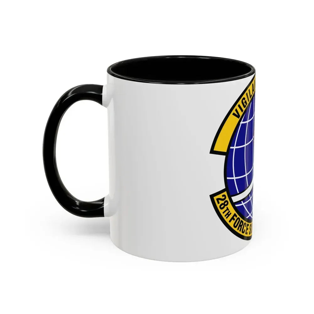 28th Force Support Squadron (U.S. Air Force) Accent Coffee Mug - Go Mug Yourself