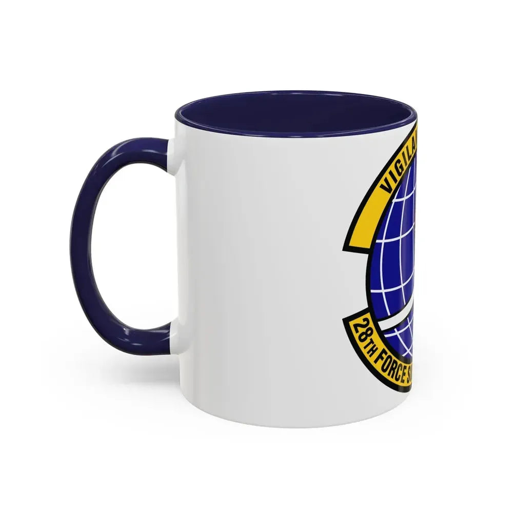 28th Force Support Squadron (U.S. Air Force) Accent Coffee Mug - Go Mug Yourself