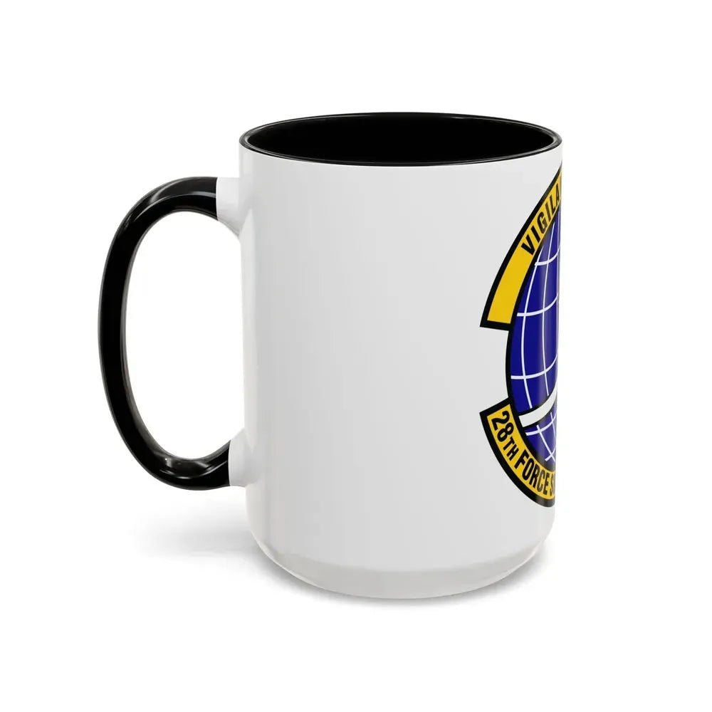 28th Force Support Squadron (U.S. Air Force) Accent Coffee Mug - Go Mug Yourself