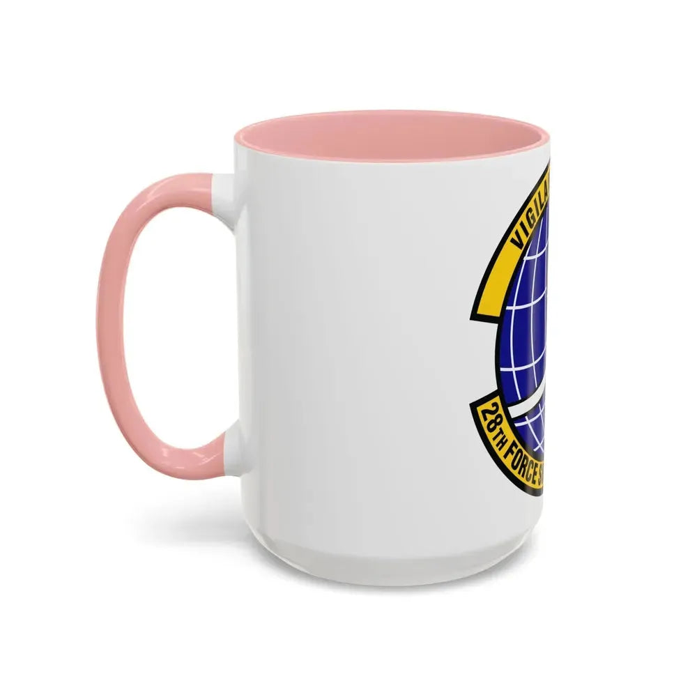 28th Force Support Squadron (U.S. Air Force) Accent Coffee Mug - Go Mug Yourself