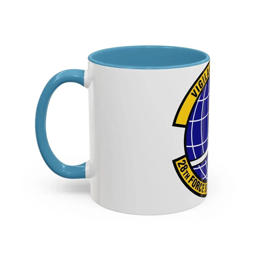 28th Force Support Squadron (U.S. Air Force) Accent Coffee Mug - Go Mug Yourself