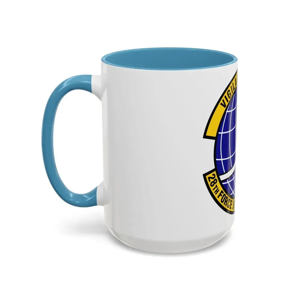 28th Force Support Squadron (U.S. Air Force) Accent Coffee Mug - Go Mug Yourself