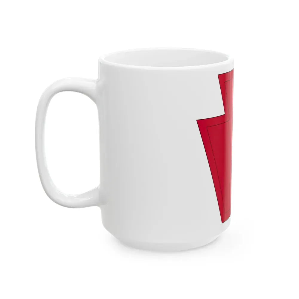 28th Infantry Division SSI 19182015 (U.S. Army) White Coffee Mug - Go Mug Yourself
