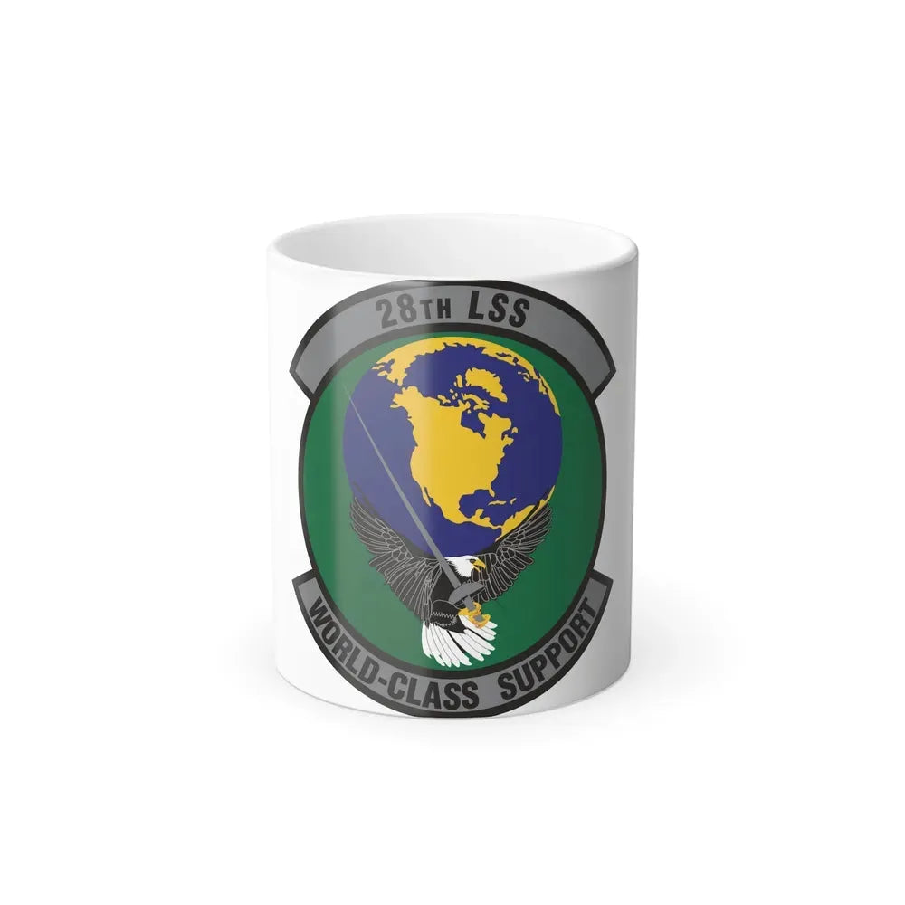 28th Logistics Support Squadron (U.S. Air Force) Color Changing Coffee Mug 11oz - Go Mug Yourself