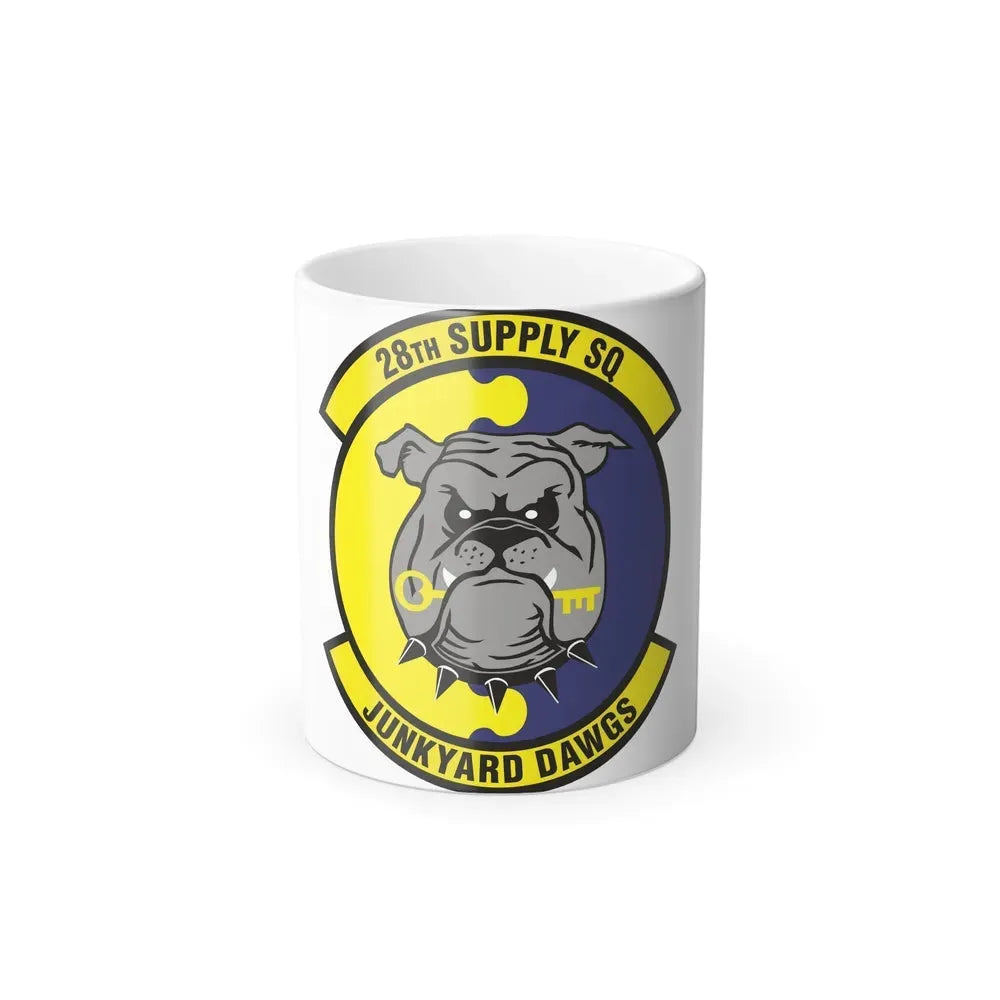 28th Supply Squadron (U.S. Air Force) Color Changing Coffee Mug 11oz - Go Mug Yourself