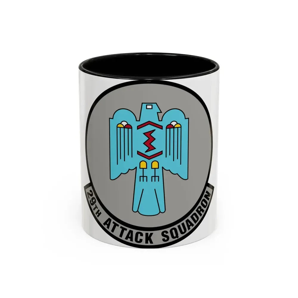 29 Attack Squadron ACC (U.S. Air Force) Accent Coffee Mug 11oz Black - Go Mug Yourself