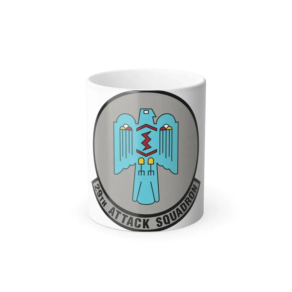 29 Attack Squadron ACC (U.S. Air Force) Color Changing Coffee Mug 11oz - Go Mug Yourself