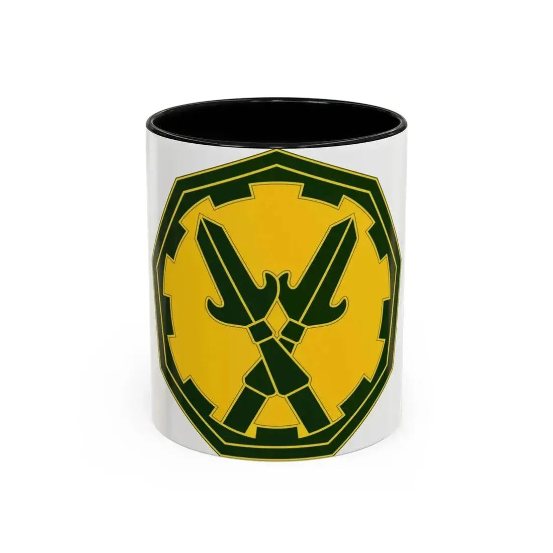 290 Military Police Brigade 3 (U.S. Army) Accent Coffee Mug 11oz Black - Go Mug Yourself