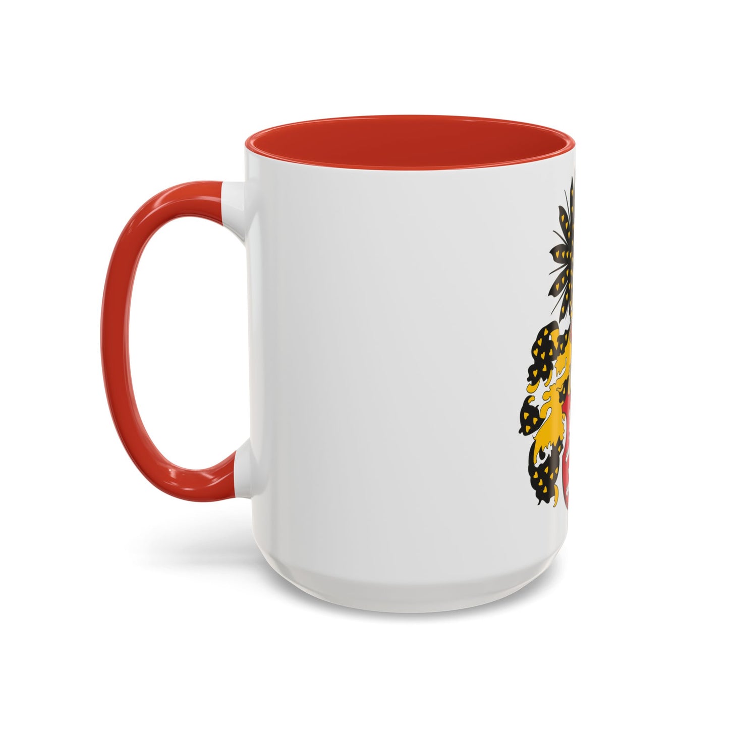 Coat of arms of the Kingdom of Bohemia - Accent Coffee Mug