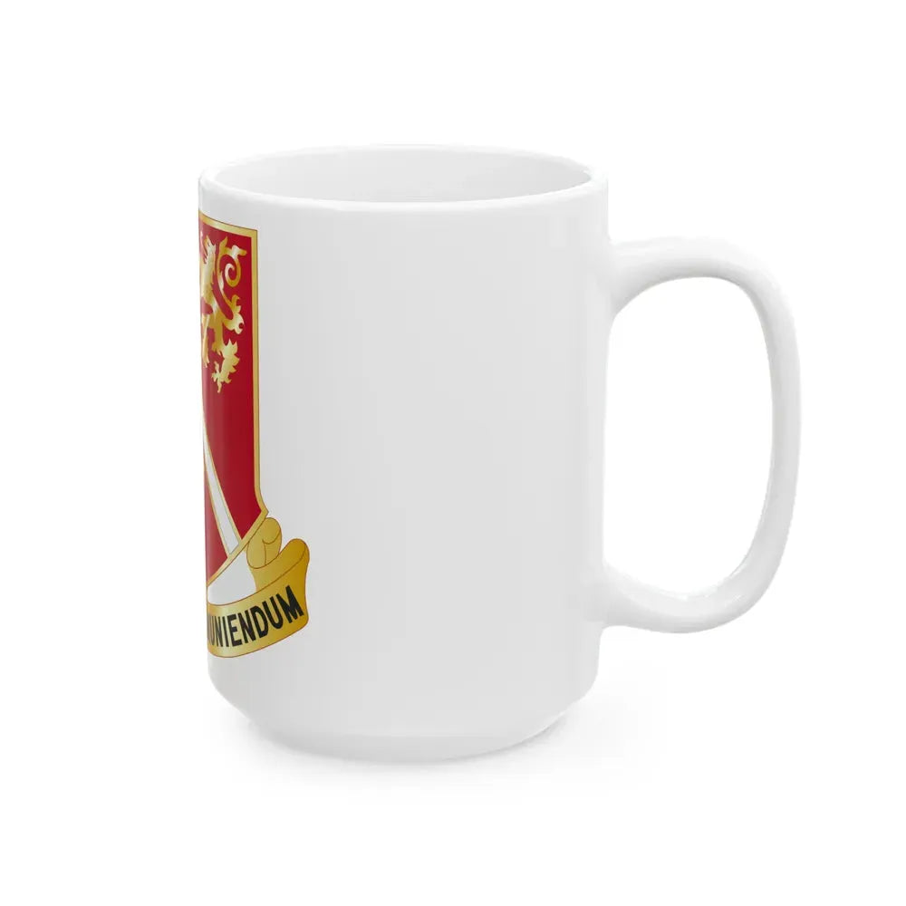 291 Engineer Battalion (U.S. Army) White Coffee Mug - Go Mug Yourself