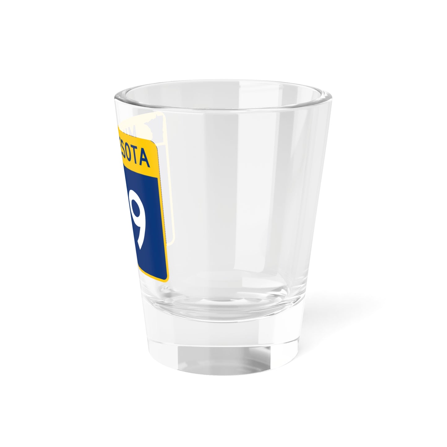 MN-149 wide (Minnesota) (Road Sign) Shot Glass 1.5oz