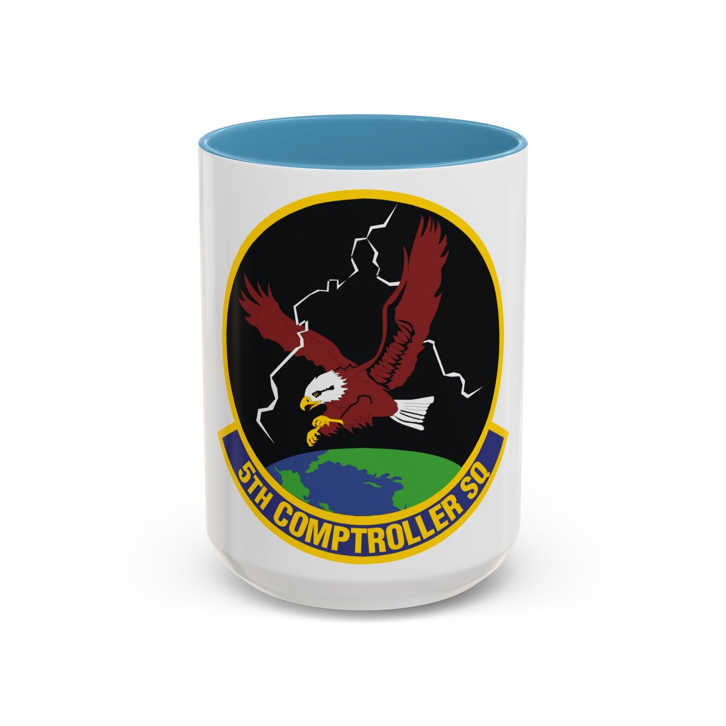 5 Comptroller Squadron AFGSC (U.S. Air Force) Accent Coffee Mug