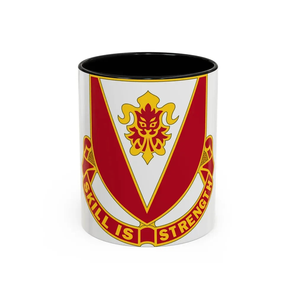 293 Engineer Battalion (U.S. Army) Accent Coffee Mug 11oz Black - Go Mug Yourself