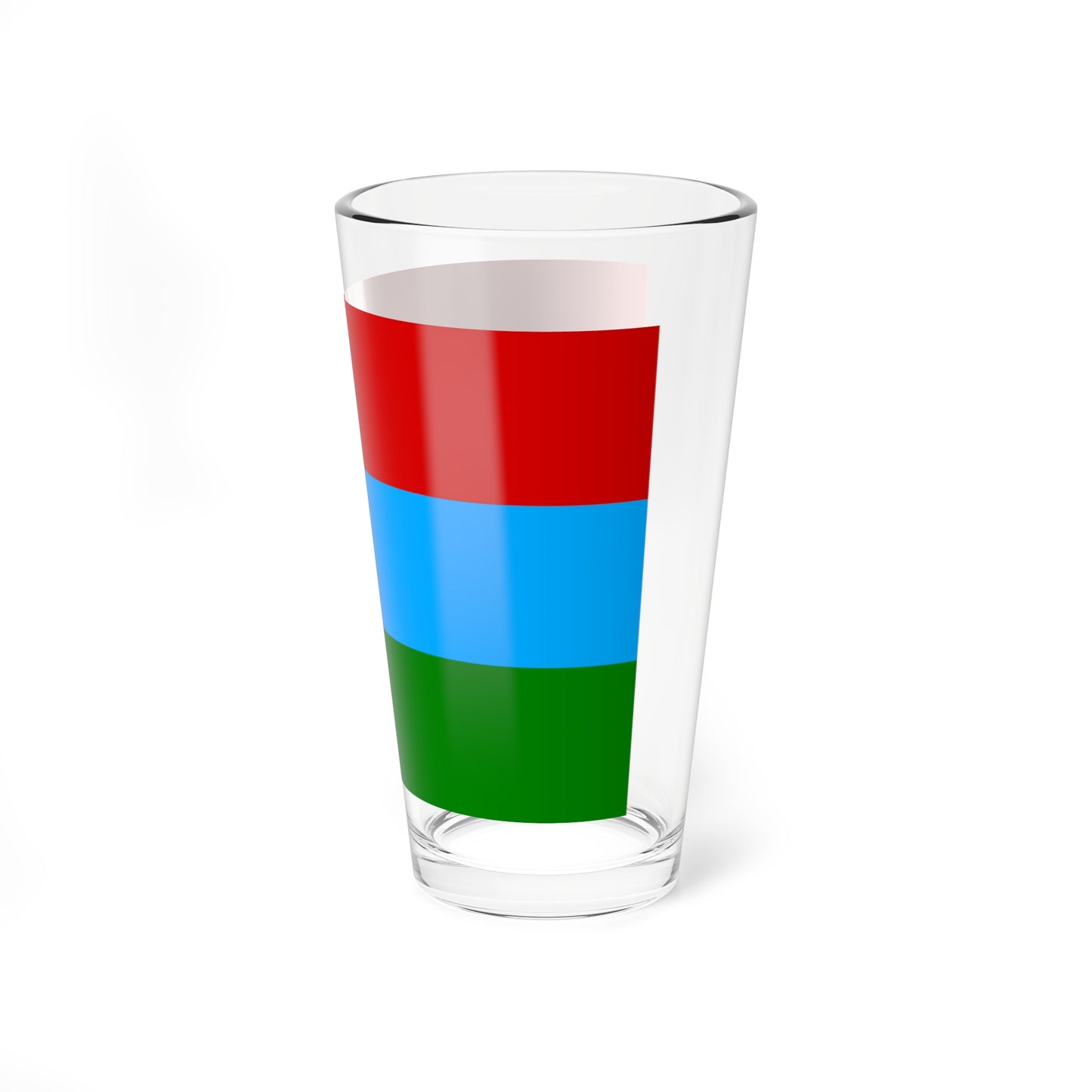 Flag of Karelia (Russia) Pint Glass 16oz