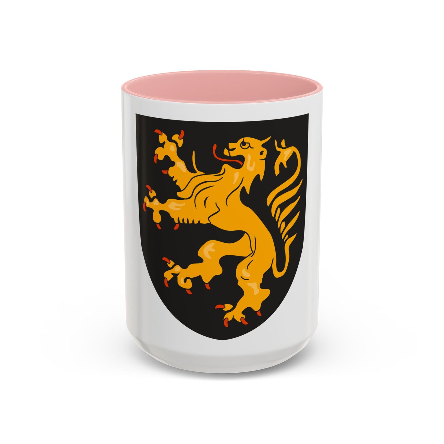 Coat of arms of the Duchy of Brabant - Accent Coffee Mug