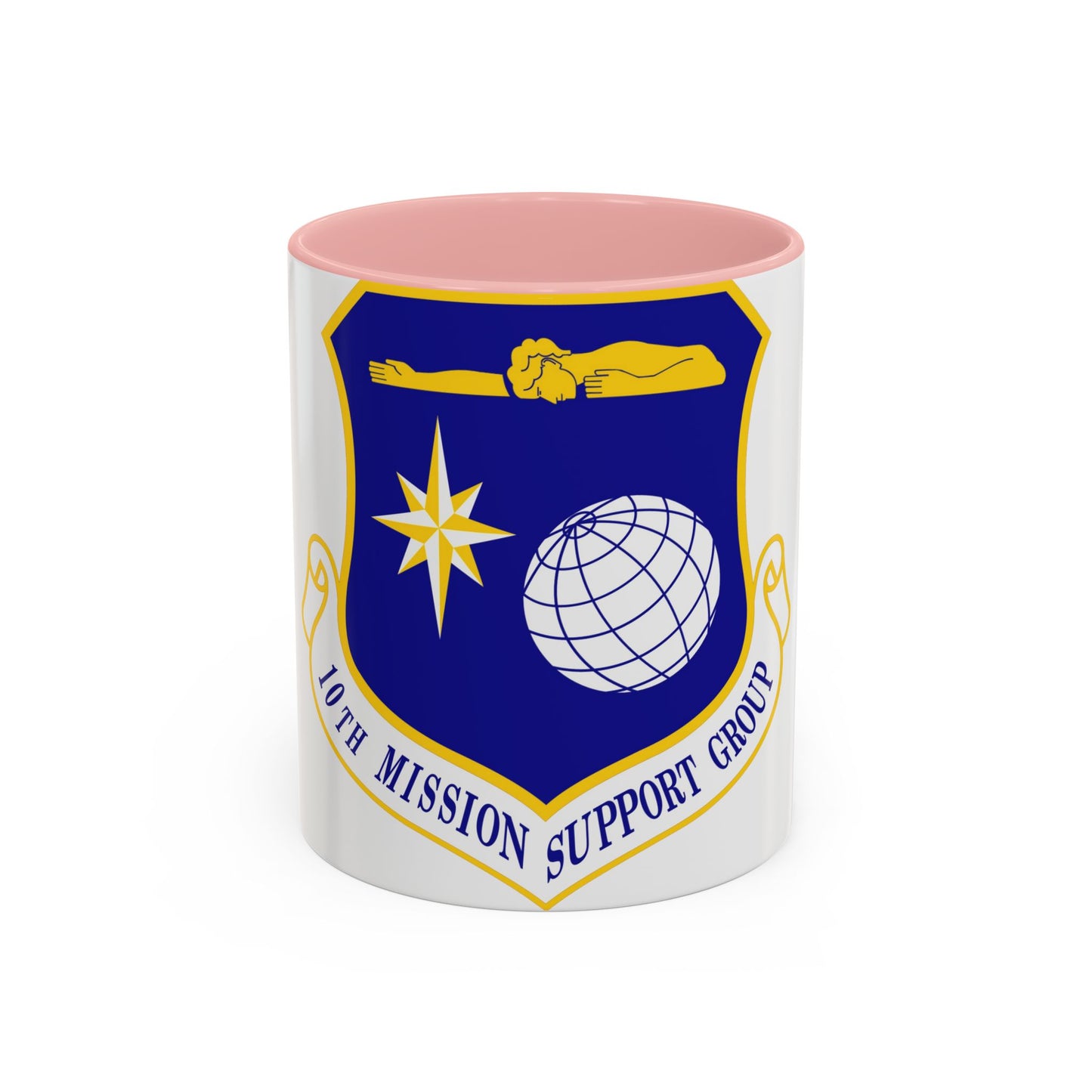 10th Mission Support Group (U.S. Air Force) Accent Coffee Mug