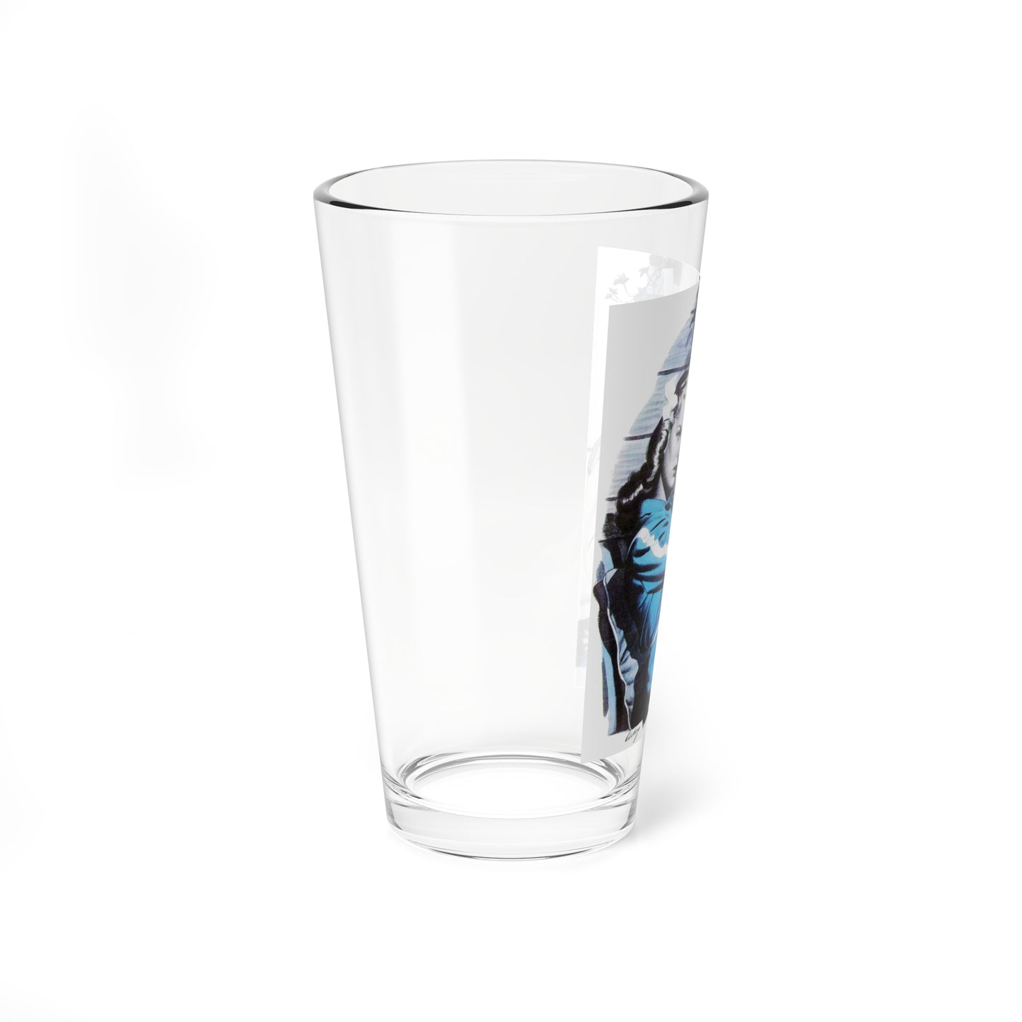 Our Moment is Swift (Pt. 2 of 3), Cosmopolitan, June 1944 (Magazine Illustration) Pint Glass 16oz