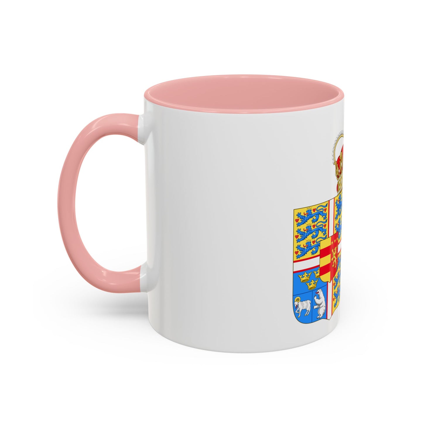 Coat of arms of Princess Marie of Denmark - Accent Coffee Mug